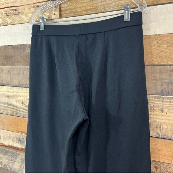 Eileen Fisher Stretch Jersey Knit Straight Pant NWT Black Size Small - Picture 8 of 11